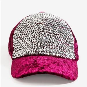 CRYSTAL VELVET CAP